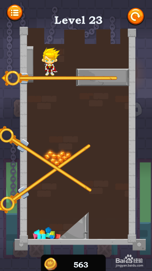 如何通过Caio Hero Rescue的Level 23？