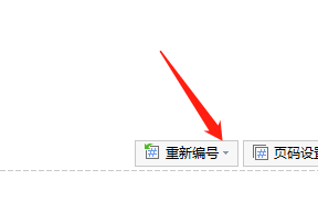WPS文稿如何对页码重新编码?