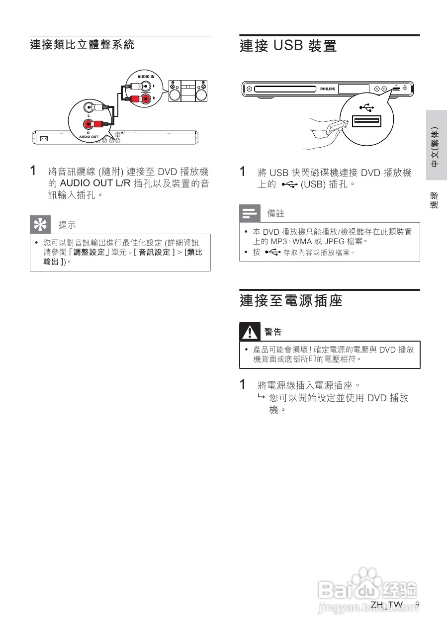 PHILIPS DVP335DK DVD播放机使用手册:[1]