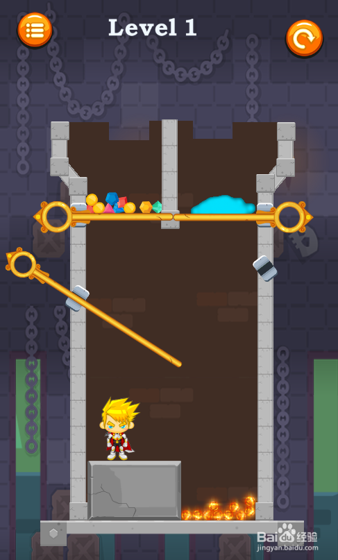 Caio Knight Rescue的Level 1如何过关?