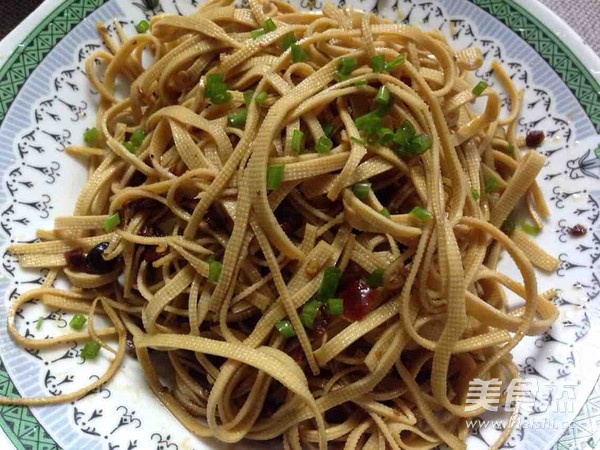 凉拌豆皮的做法