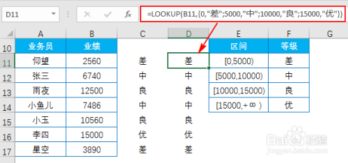 Excel：函数VLOOKUP与LOOKUP的PK