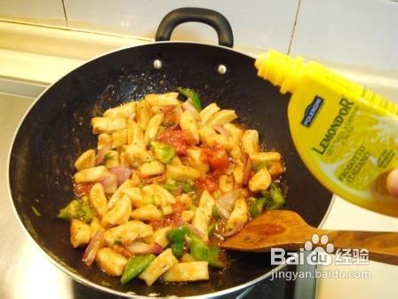 黑椒酱炒马铃薯面疙瘩