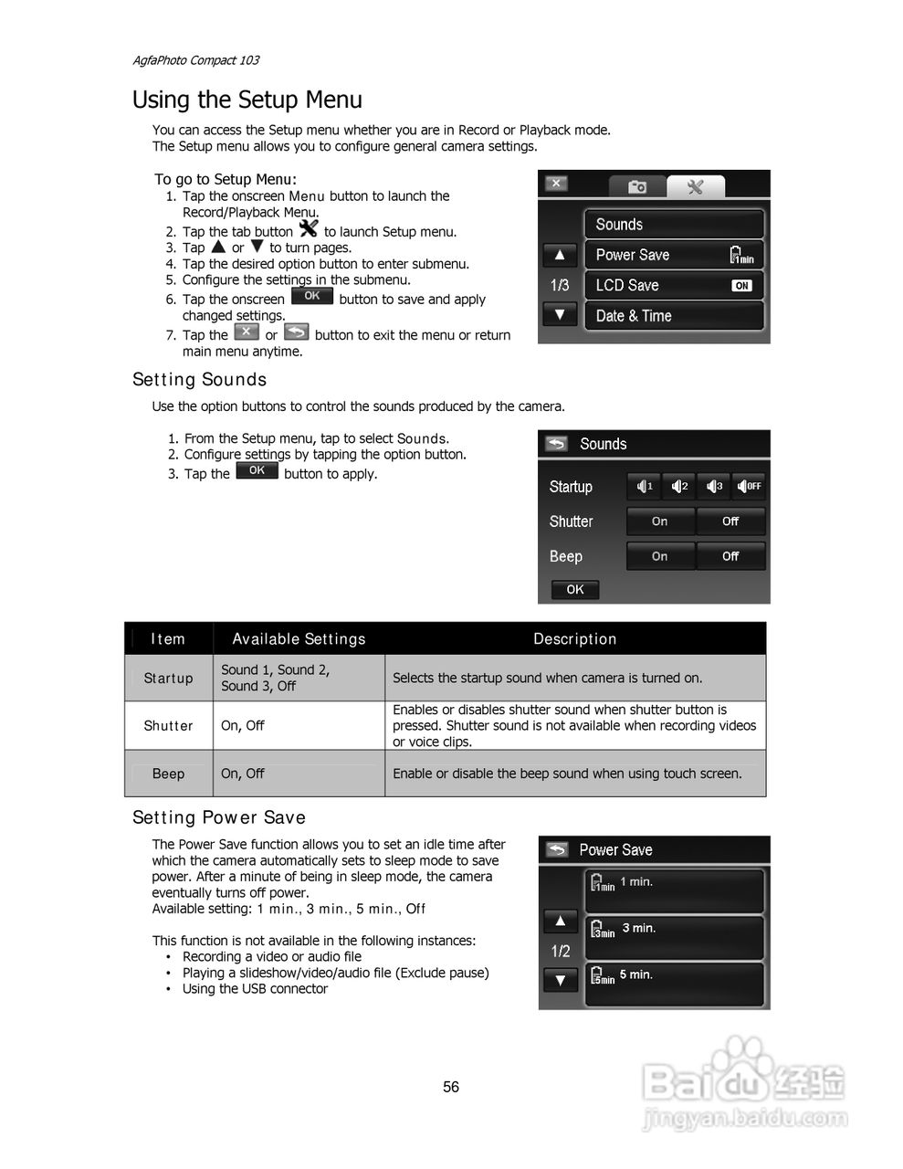 爱克发Compact 103数码相机使用说明书:[6]
