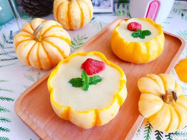 奶香金瓜燕麦糊