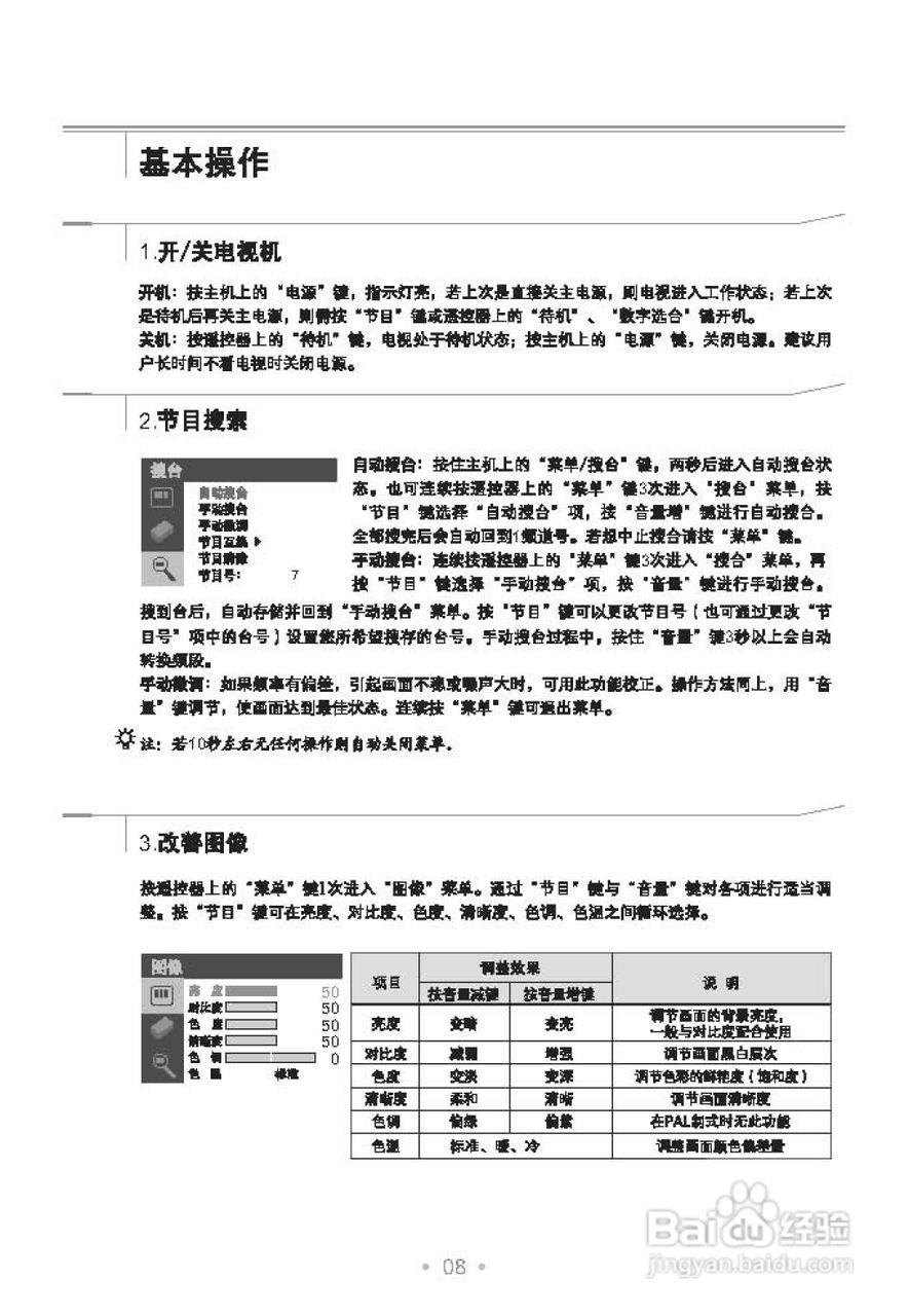 TCL王牌AT2965彩电使用说明书