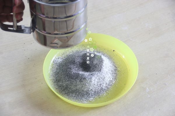 黑芝麻日式棉花蛋糕