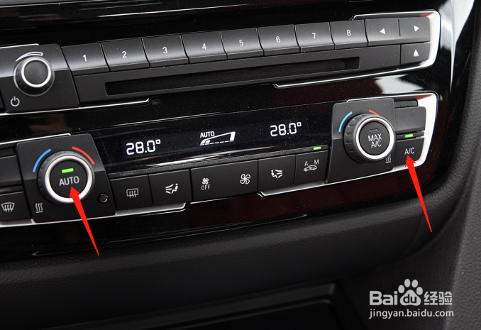宝马M3汽车空调功能怎么使用