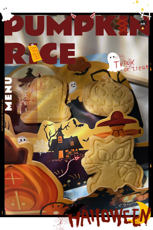 万圣节卡通饼干