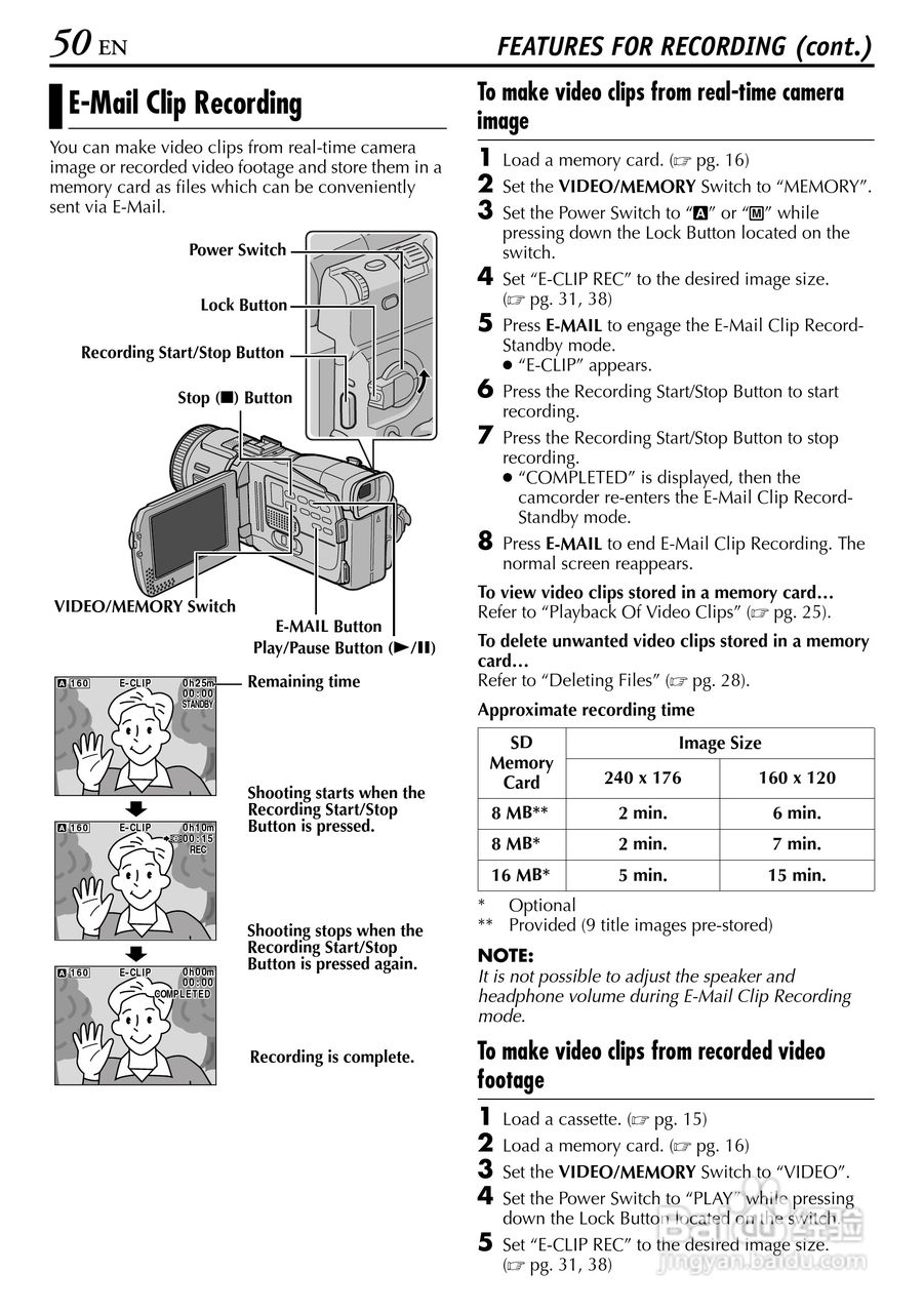 JVC GR-DV4000摄像机说明书:[5]