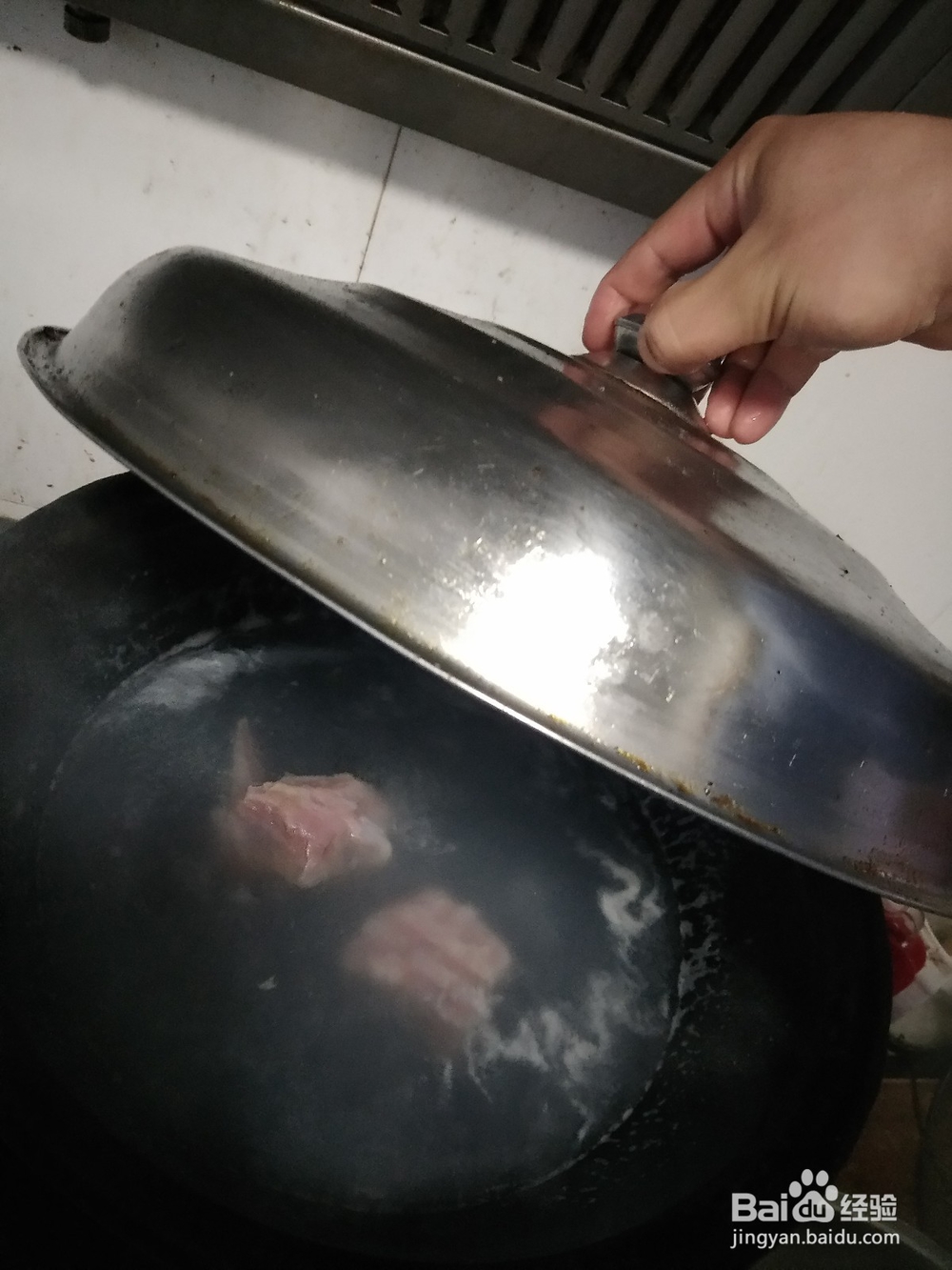 回锅肉切丁方式