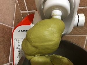 抹茶豆沙吐司的做法