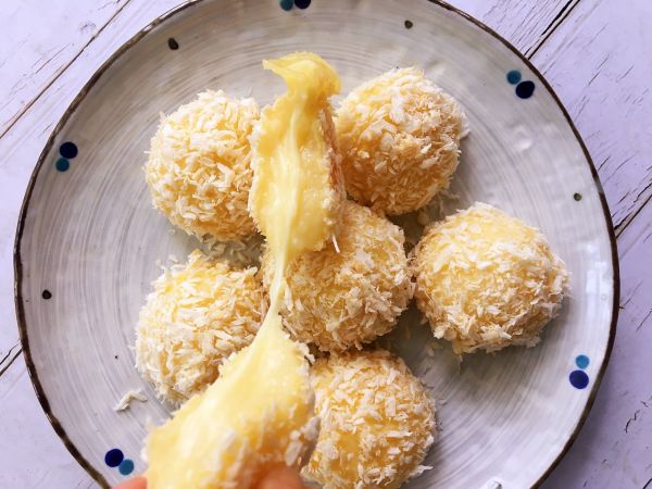 爆浆芝士土豆球