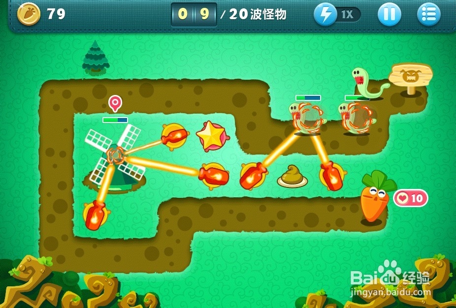 保卫萝卜PC版攻略：丛林