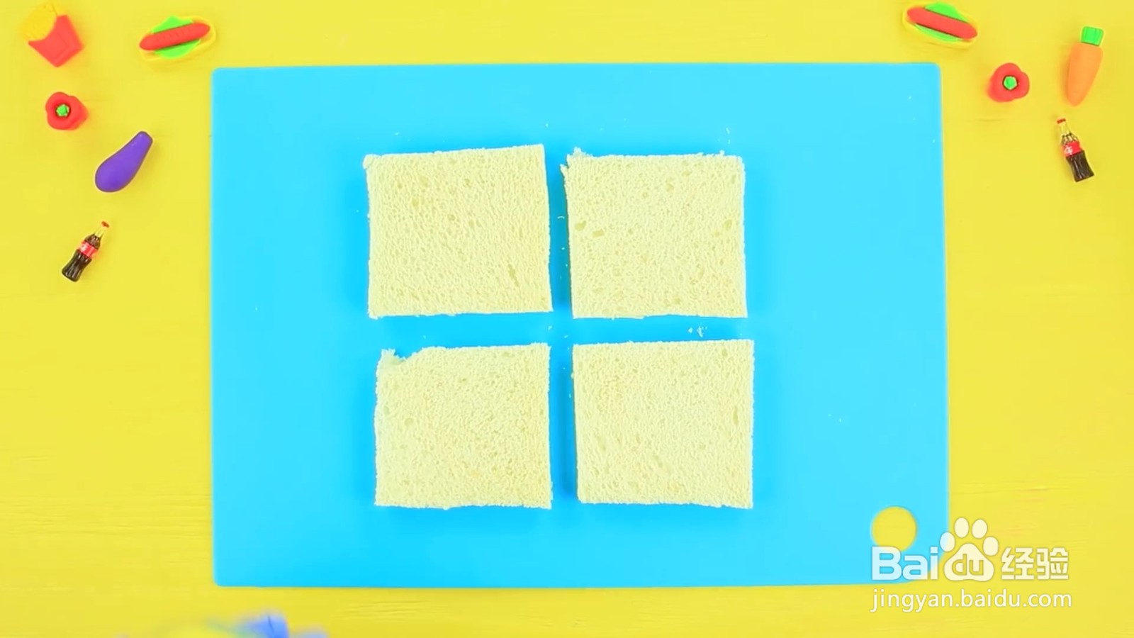 蛋糕三明治的制作方法
