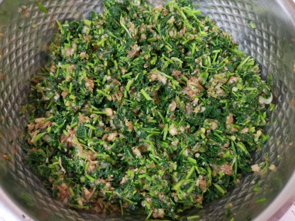 香菜大肉馅饺子