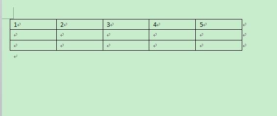 word中怎样在插入表格内添加与删除列？