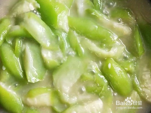 清炒丝瓜怎么做？