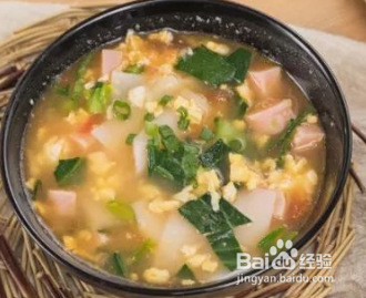 十个月宝宝腹泻吃的辅食-----蔬菜饺子片面汤