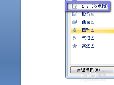 如何在word文档当中插入自己想要的散点图