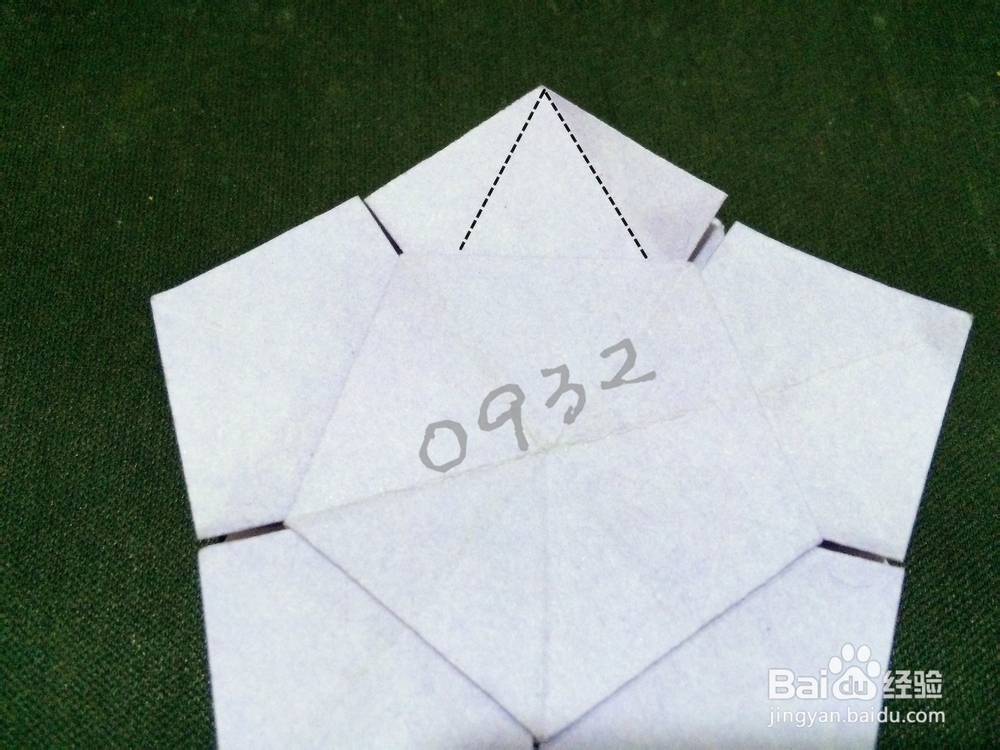 手工折纸制作：[3]五角星樱花