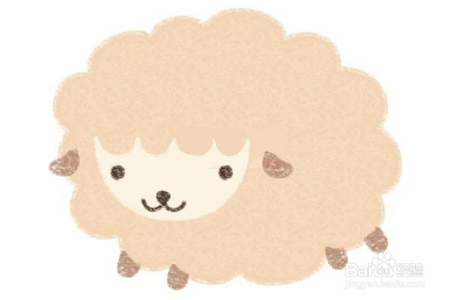小绵羊简笔画怎么画