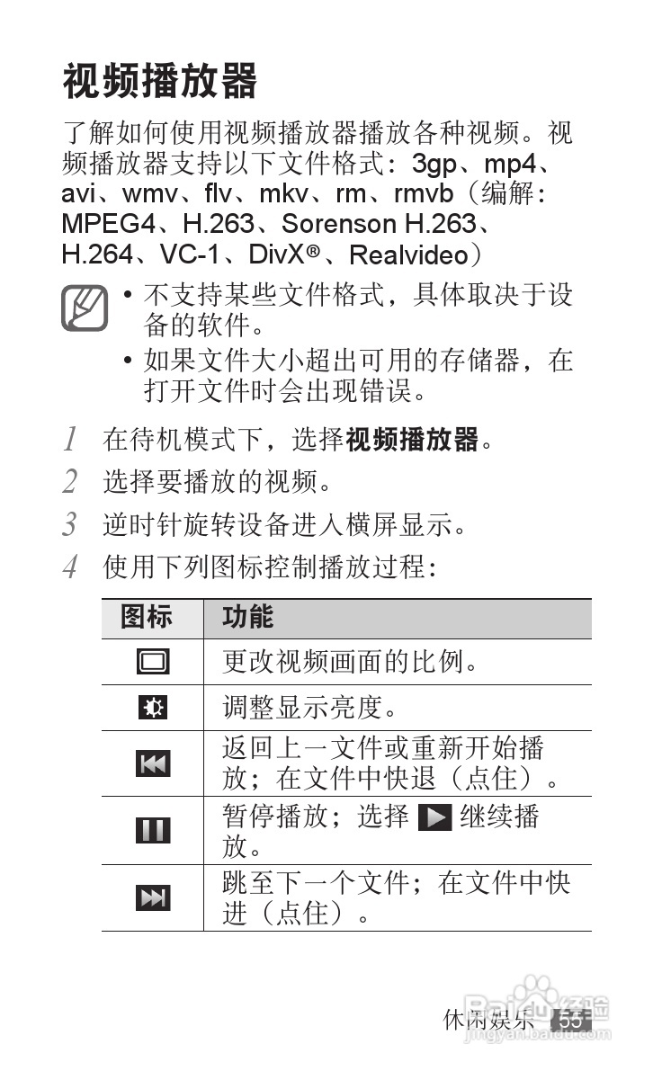 三星YP-G70EB平板电脑使用说明书:[6]