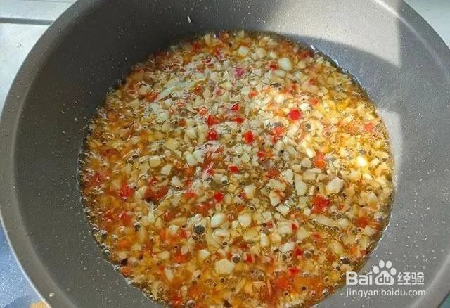 剁椒肉末酿扁豆的做法