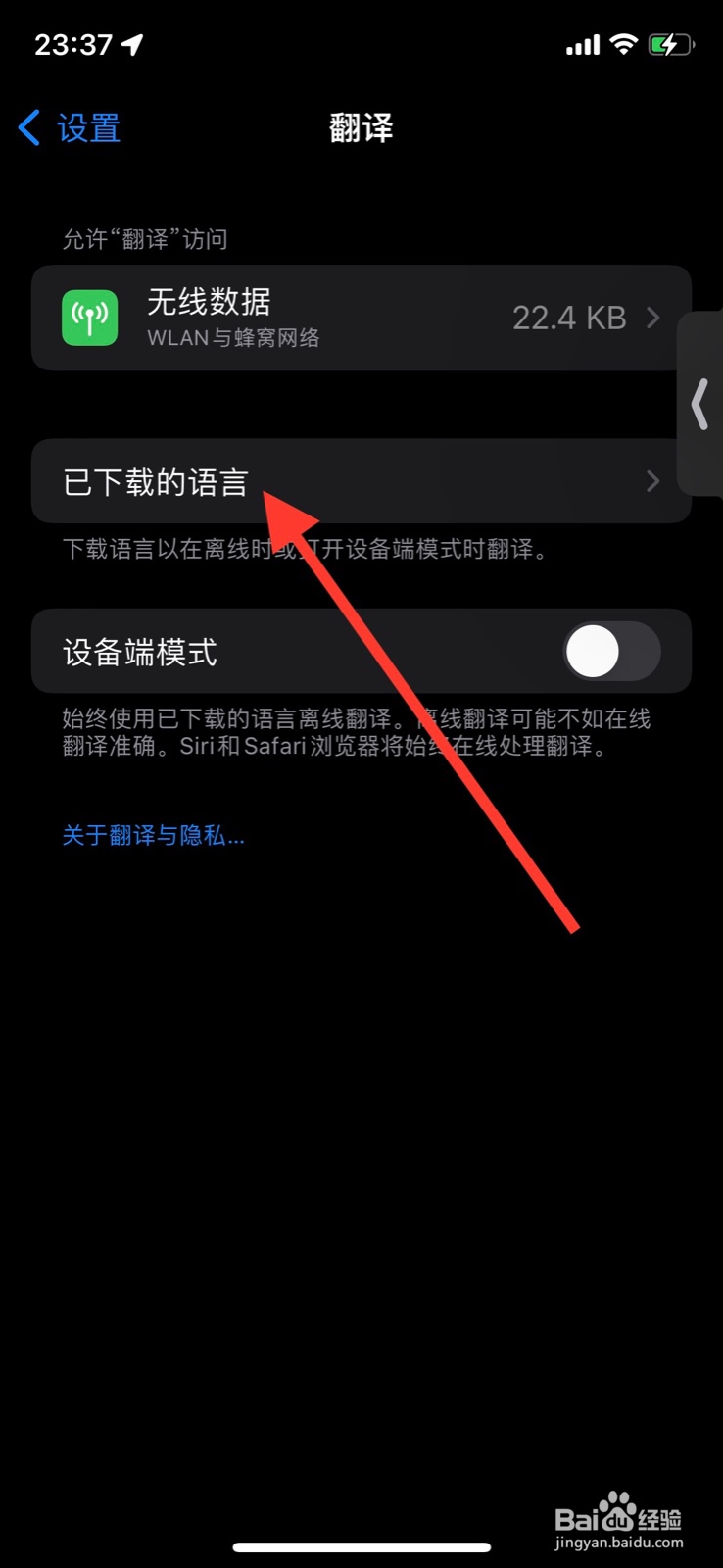 iOS系统翻译app语言“阿拉伯语”怎样下载