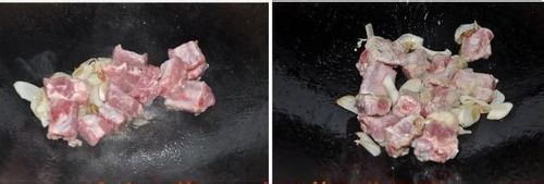 方竹笋红烧排骨的做法