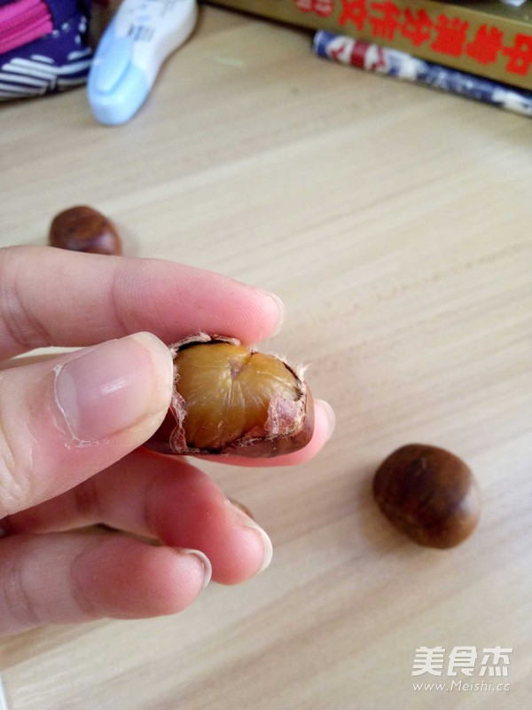 简易剥栗子的做法