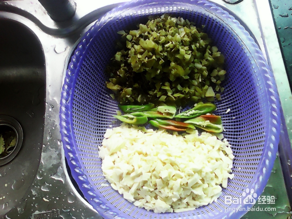 冬笋拌老坛酸菜