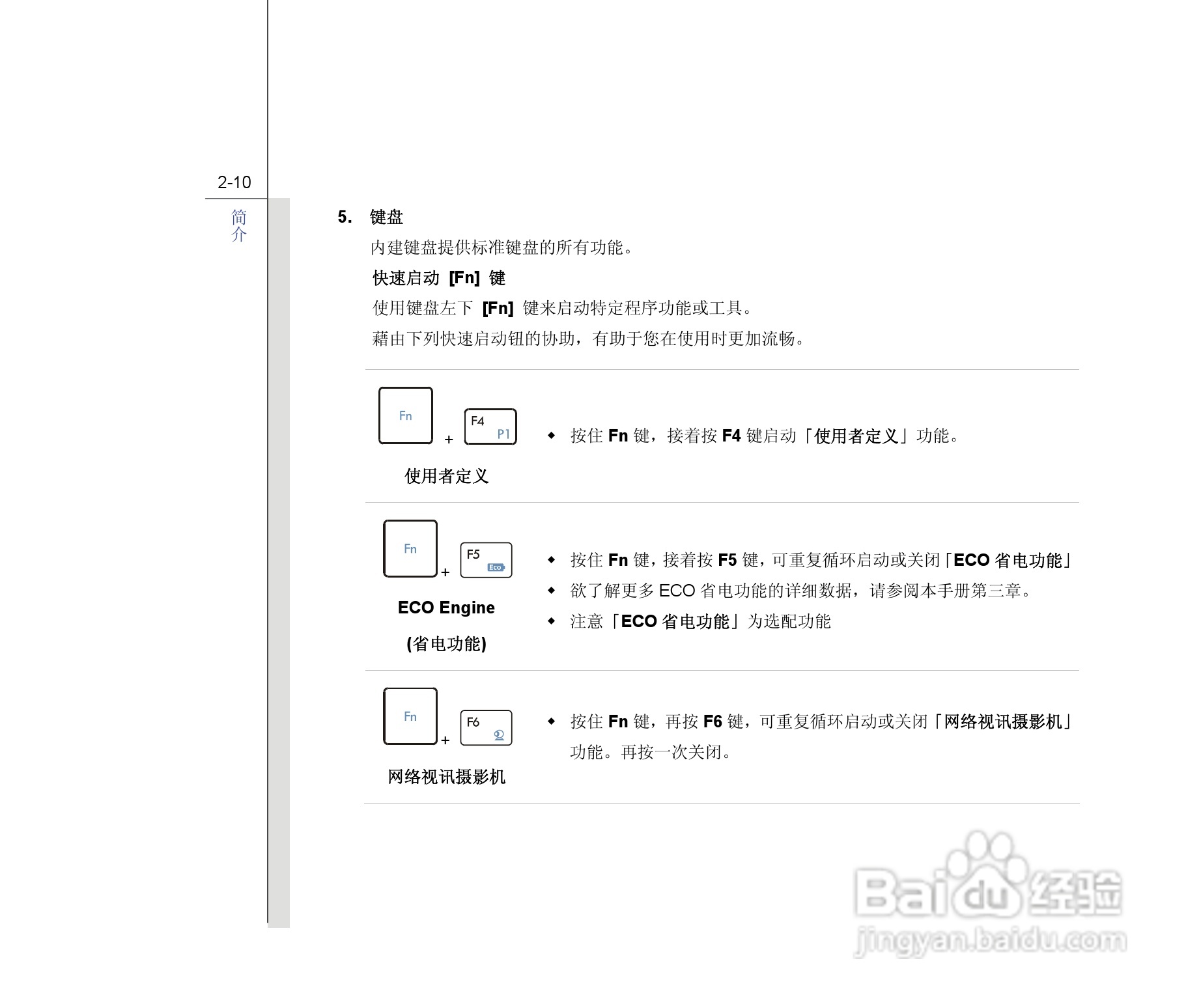 微星MSI CR460笔记本电脑使用说明书:[4]