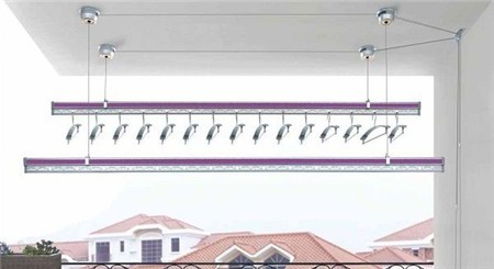 阳台晾衣架坏了怎么修