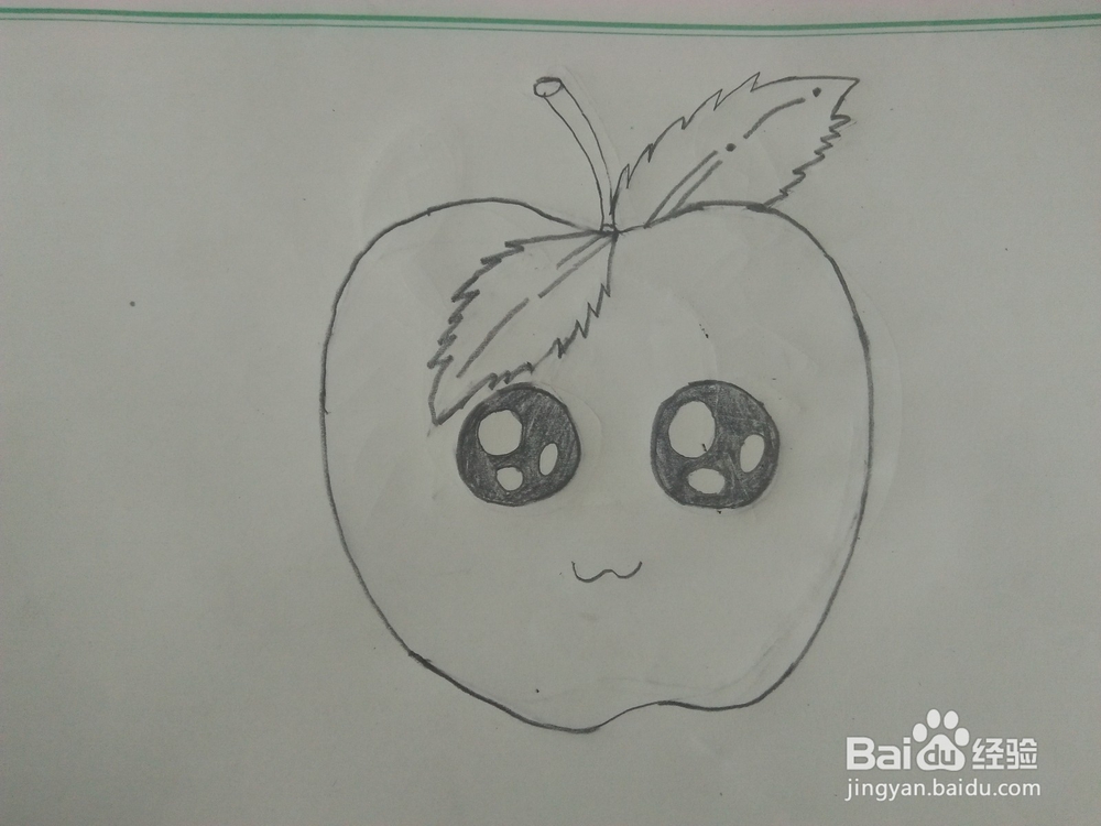 简笔画如何画苹果