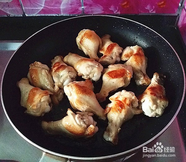 可乐鸡翅根美味喷香
