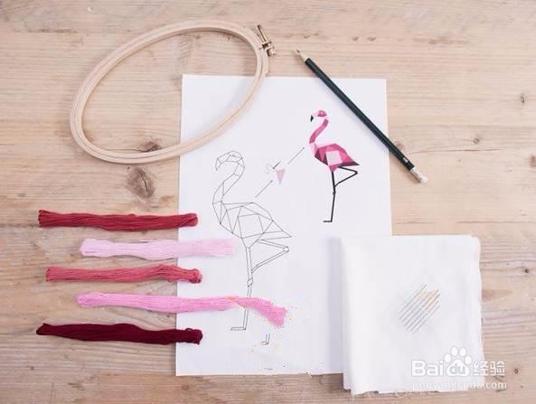 如何刺绣一只欧美风格“烈火鸟”