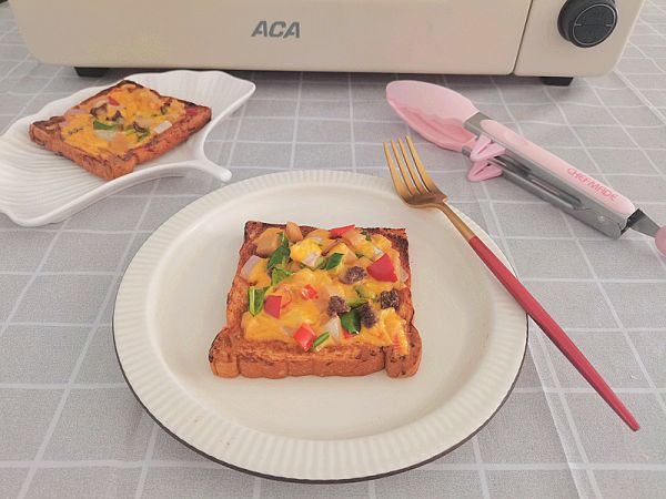 牛肉芝士烤土司