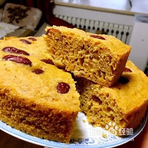 怎么做红糖玉米发糕