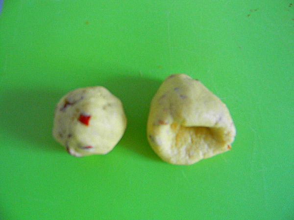 杂粮红枣窝窝头