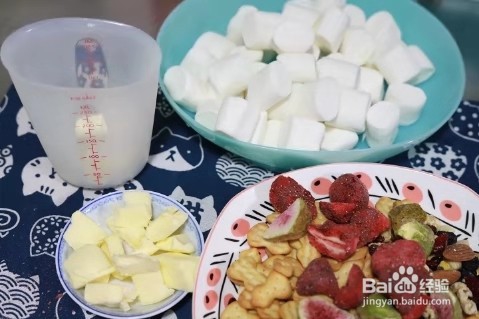 不需要烤箱也可以制作的美食雪花酥