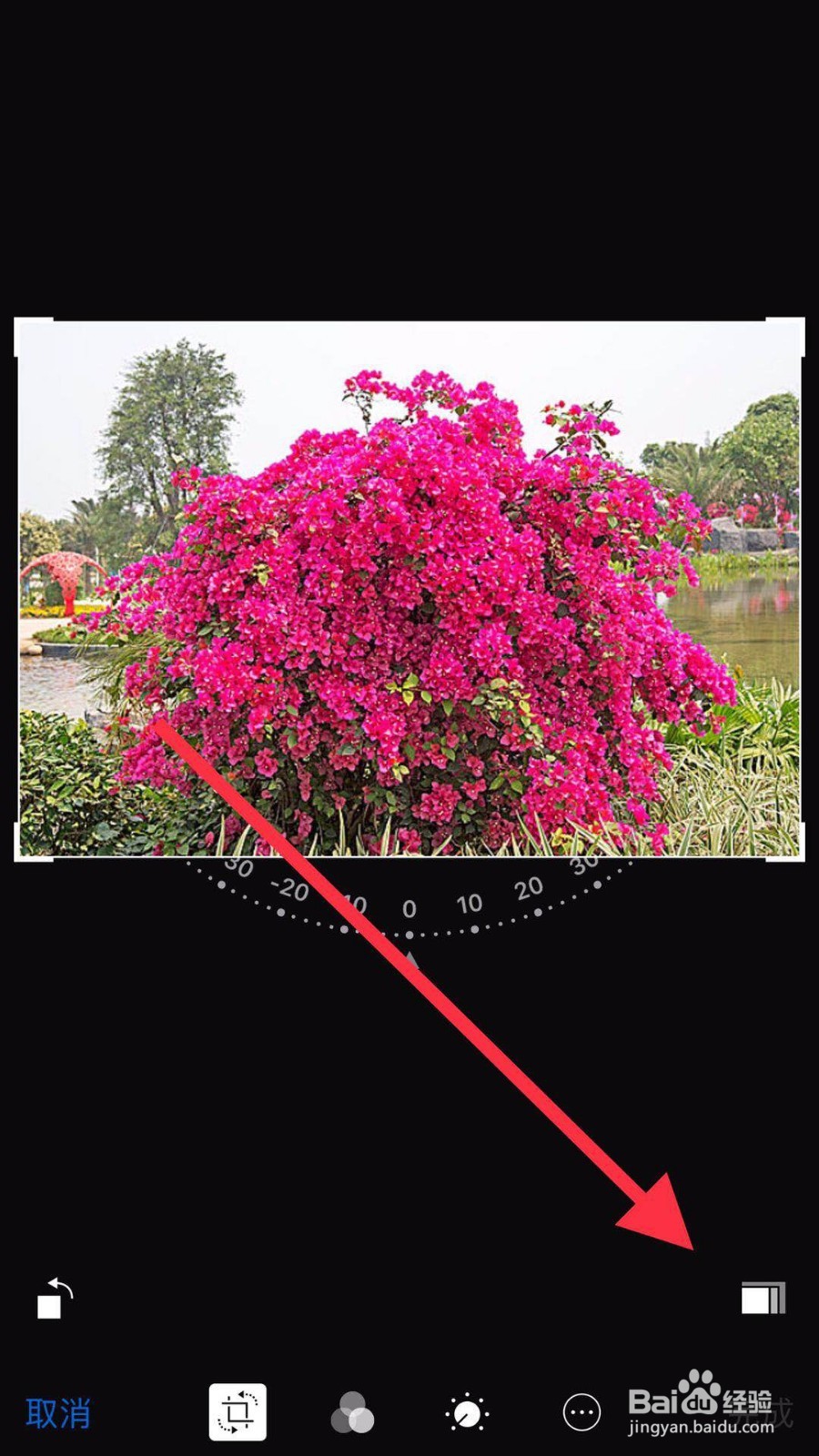 苹果手机照片怎么变尺寸