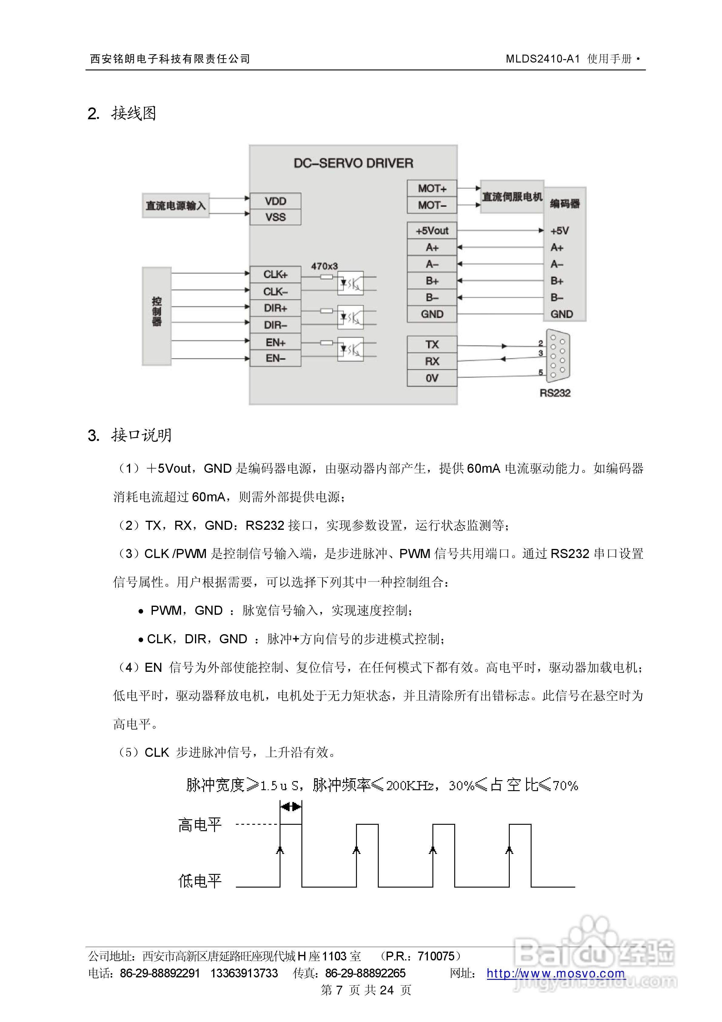 铭朗科技MLDS2410-A1直流伺服驱动器说明书:[1]
