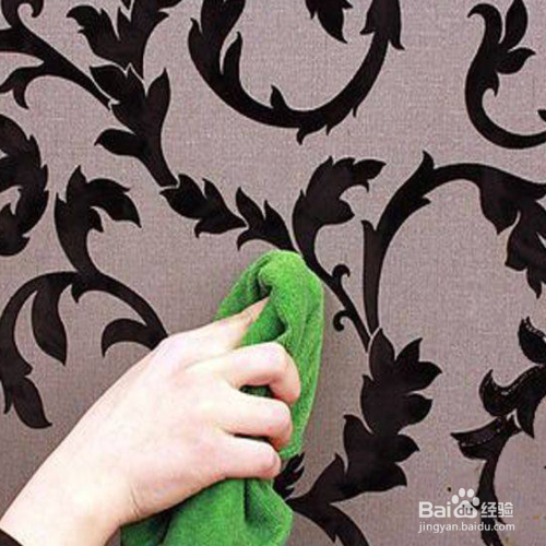 墙布上的笔迹怎么清洗