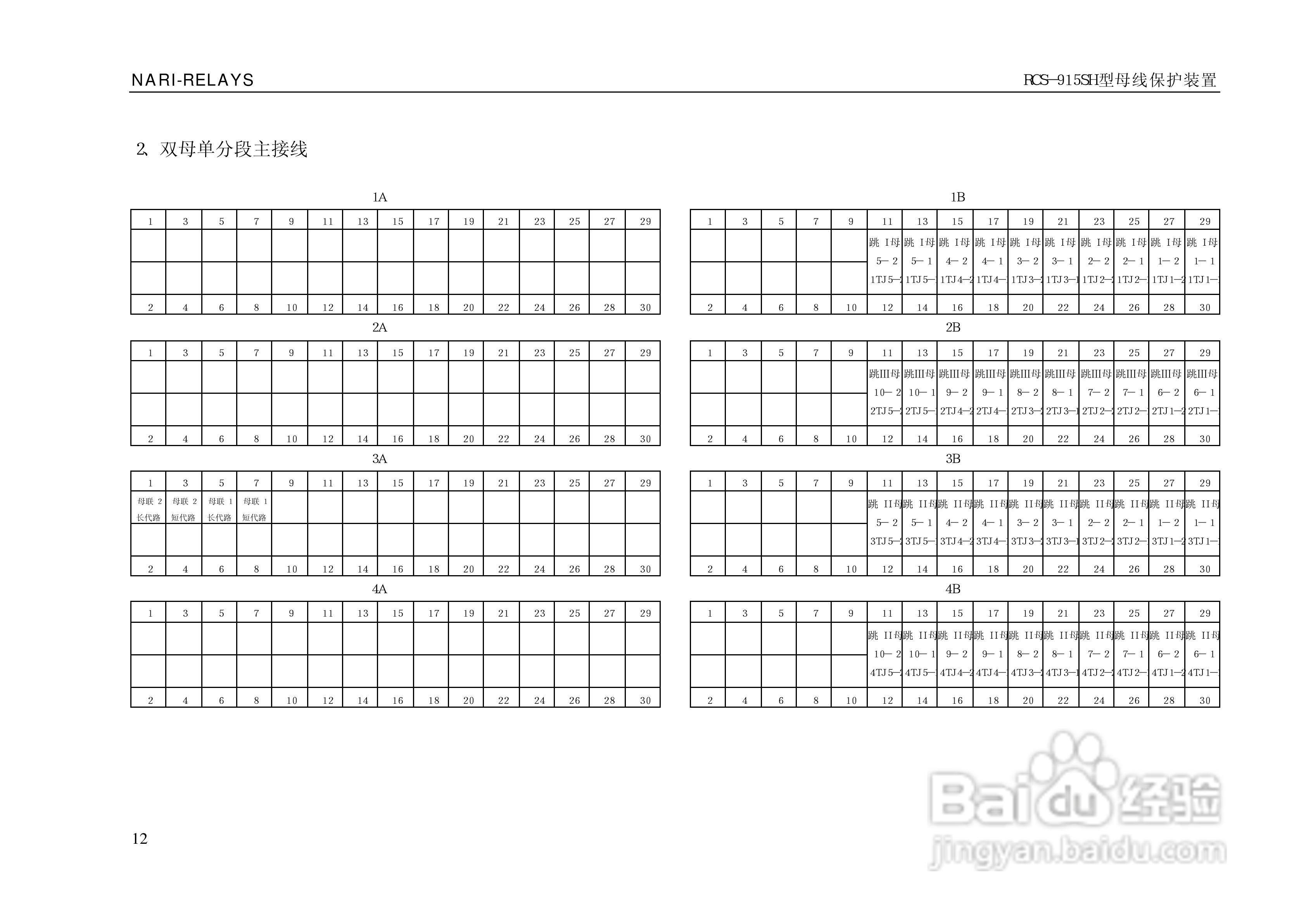 RCS-915SH型微机母线保护装置技术和使用说明书:[2]
