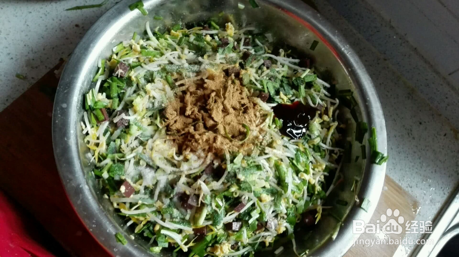 素馅大包的做法