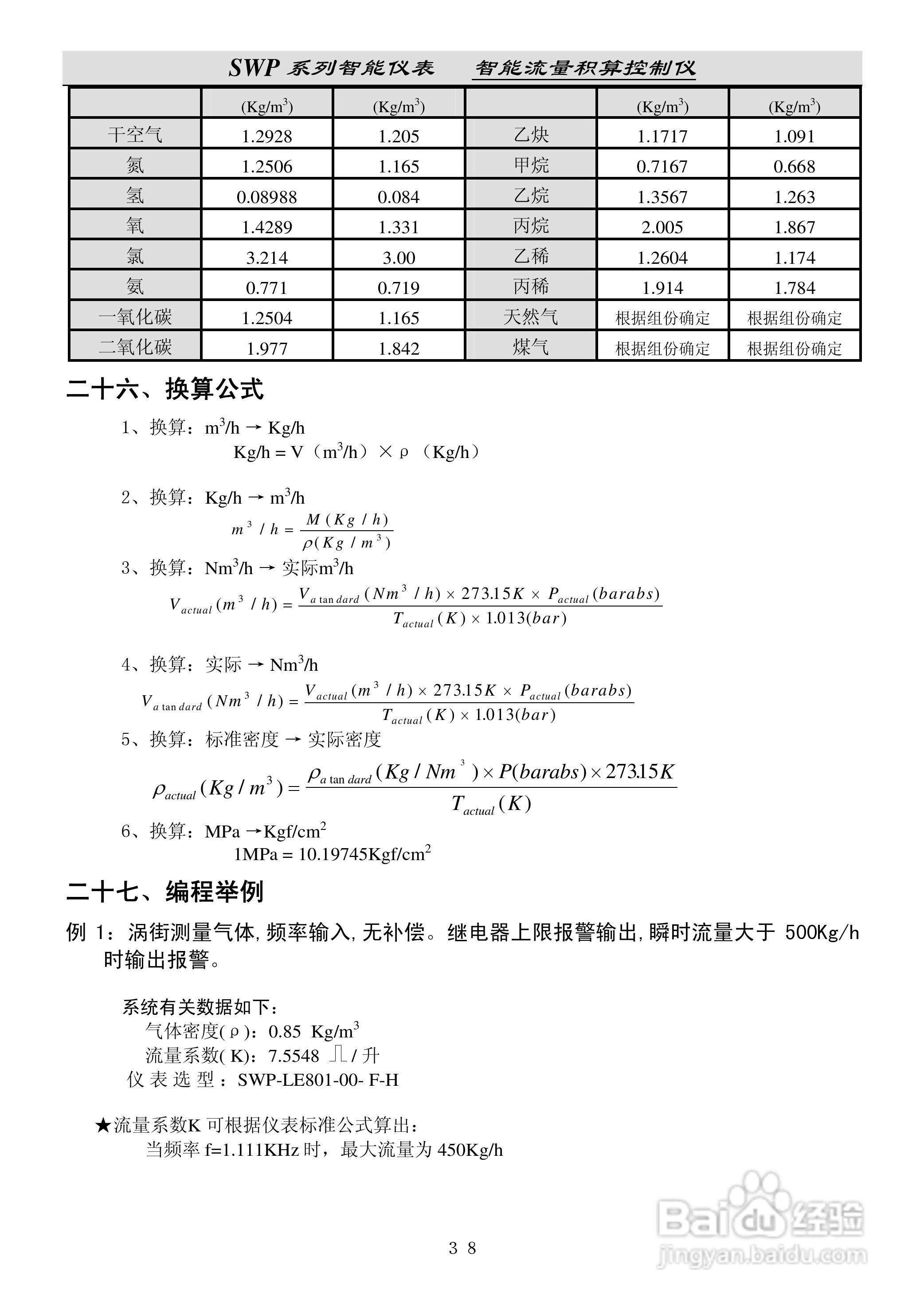 昌晖SWP-LE流量积算仪说明书:[5]