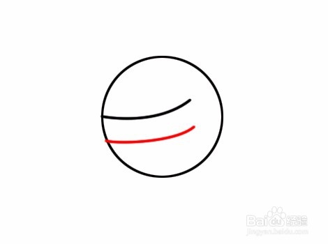 简笔画--排球怎么画