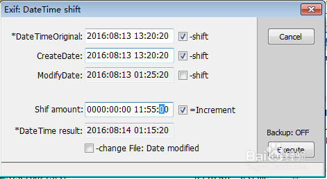 相机时间错误,如何批量修改相片的拍摄时间