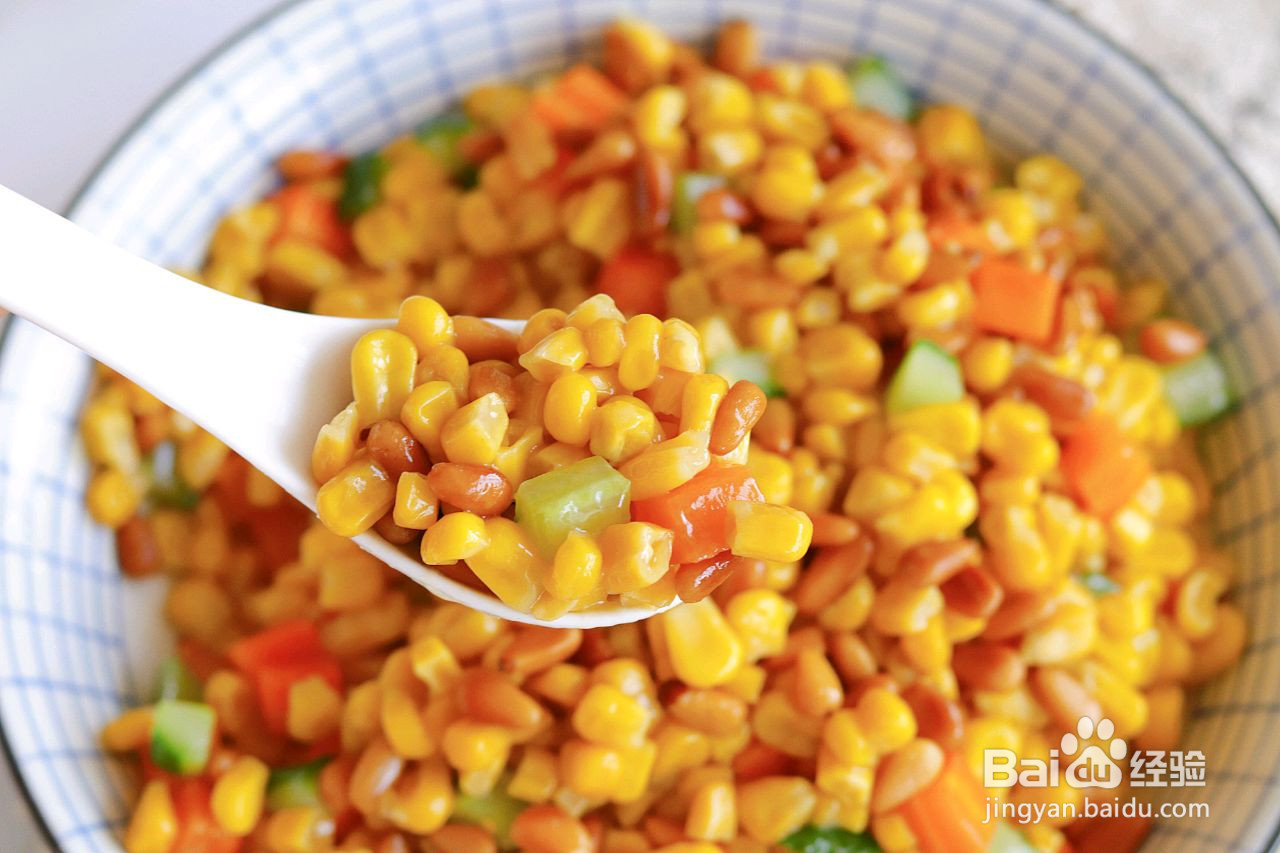 营养低脂家常菜松仁玉米的做法